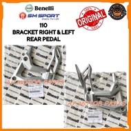 100% ORIGINAL BENELLI SM SPORT 110R FOOTREST BRACKET LEFT & RIGHT REAR PEDAL 58211h390003
