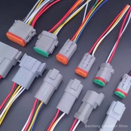 Deutsch DT Series Waterproof Wire Connector Kit DT06-2/3/4/6/8/12S DT04-2/3/4/8/12P Automotive Seale