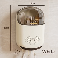 Multipurpose Cutlery Storage Box With Cover Lid On the Wall Storage Box Flatware  Kitchen Household 