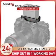 SmallRig NP-F Battery Adapter Plate Professional Edition for Sony BMPCC 4K/6K Camera And Mirrorless 