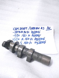CAM SHAFT IN NOKEN AS IN SATRIA FU FI GSX R150 GSX S150 GSX 150 ORIGINAL ASLI