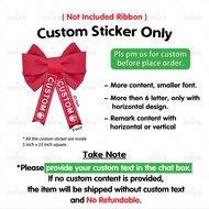 MINIIS Giant Big Ribbon For Car READY MADE Big Car Ribbon Kereta Big Car Bow Riben Besar Riben Keret