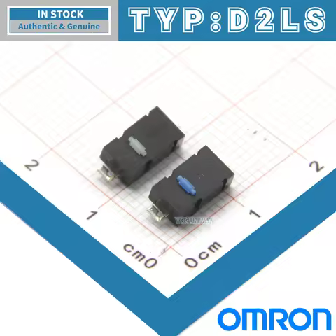 New Authentic Original Japan OMRON Micro Switch D2LS-21 D2LS-11 Blue Dot Game Mouse Switch For Anywh