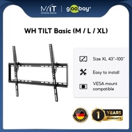 Goobay WH TILT Basic (M / L / XL) (Black)