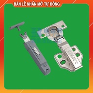 KOLITY Automatic Push-Open Hinge | Handleless Push-Open Hinge | Push Open Kitchen Cabinet Hinge Damp