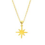 Top Cash Jewellery 916 Gold Sparkly Star Necklace