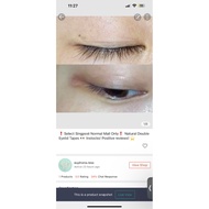 ! Singpost Normal Mail Only ! Natural Double Eyelid Tapes! Positive reviews! Deleted previous postin