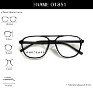 Oneglass - Unisex O1851 Eyeglass Frame