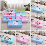 Cute 3D cartoon latex pillow for children from 2 to 8 years old with cool Cotton pillow case