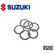 SUZUKI RG110 CLUTCH PLATE ASSY KULIT KLAS CLUTCH DISC DIS DIC FRICTION PLATE RG-110 RG 110 RG110 RGS RG SPORT RGSPORT
