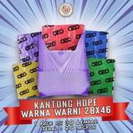 Kantong Plastik Kresek Warna-warni UK 28x46 HDPE