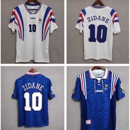 1996 France home Away Retro Soccer Jersey Football