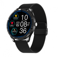 Others - Q9L智慧手錶1.28彩屏心率血壓血氧健康監測運動手環（全黑鋼）
