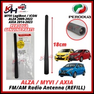 Original PERODUA MYVI Lagi Baet ICON ALZA AXIA Car Audio Antenna Refill Replacement Unit Audio Playe