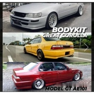 Corolla GT AE101 bodykit, frp1 grt indonesia sl3 material