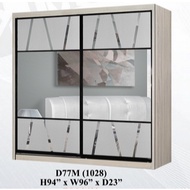 Almari Baju Almari Pakaian Wardrobe 8x8 kaki