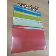 Jenia Folio F4 Plastic Business File Folder Bisnia File Folder