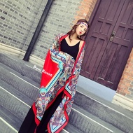 [Loại 1Chất Dày 90x180 cm] Khăn Quàng Cổ Đi Biển Khăn Choàng Bikini Cỡ Lớn Boho Trùm Đầu Thổ Cẩm Vin