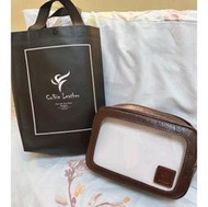 Colbie Leather 寇比手工皮件 全新 真皮 牛皮 隨身包 手拿包 化妝包 收納包 存摺包 附提袋 自用送禮