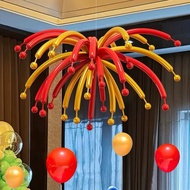 12.21 Colorful Firework Balloon Birthday Atmosphere Decoration Scene Layout Photo Props