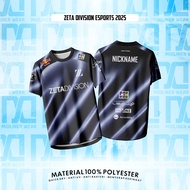 ZETA DIVISION ESPORTS 2025/ Top Jersey Free Custom Nickname
