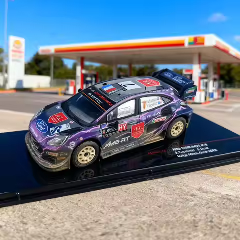 Ixo 1:43 Ford Monte Carlo Rally 2022 Alloy Car Model Collection