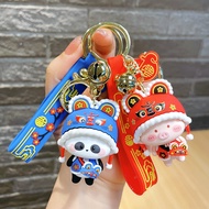 MERAH GANTUNGAN Barongsai KEYCHAIN / IMLEK KEYCHAIN / IMLEK ASEKSORIS / IMLEK BARONGSAI 2025 / JAPAN