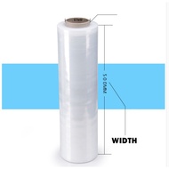 Clear Stretch Film/Wrapping Firm/Plastic Pallet Wrap( 1.8kg x 1 Roll )/Wrapping Clear /Plastic Wrapping/Pembalut Barang
