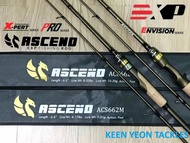 EXP ASCEND FISHING ROD (SPINNING/ BAITCASTING )