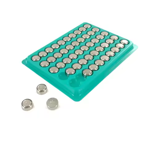 Alkaline Button Cell 1.55V 50pcs AG13 LR44 L1154 RW82 RW42 SR1154 SP76 A76 357A LR44 SR44Cell Coin B