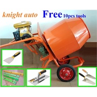 Free- HISAKI 3T Concrete Mixer C/W Japan Robin EY20D Gasoline Engine 6.5HP  ID33166 / ID31589