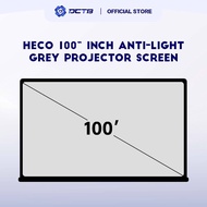 Heco 100” Inch Anti-Light Grey Projector Screen