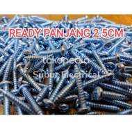 M6 concrete tapping screw 3cm long