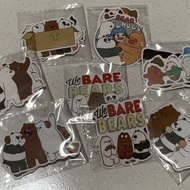 WE BARE BEARS WATERPROOF STICKER PACK