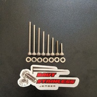 Bolt L stainless M4 THE 304 A2-70