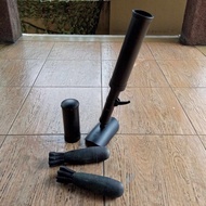 Mainan Foam Blaster IJA Type-89 Mortar Full Plastik Mainan Semua Umur Custom Repaint