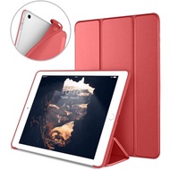 (Ipad 2 3 4) DTTO - Painted Soft Case for 9.7 "iPad, 2018, 6th Generation iPad / 2017 5th Generation iPad,   Red