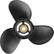 OEM Upgrade 7 1/2x 7 Aluminum Boat Outboard Propeller fit Suzuki Engines DF5 DF4 DF6 10 Spline Tooth