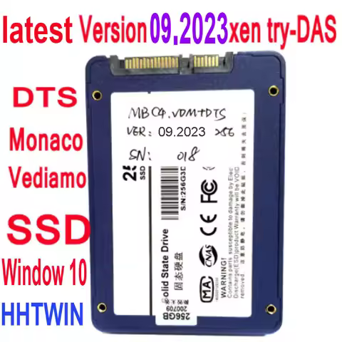 Latest 2023.09 Full Software for MB STAR C4/C3/C5 SSD/HDD Fit for Most Laptop as D630/CF19/CF30/X200