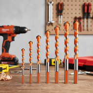 7-Pc Diamond Tipped Tungsten Carbide Drill Bit Set, 3mm-12mm  Set Bit Gerudi Karbida Tungsten Berwar