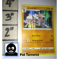 FT Pokemon 2020 Card Lycanroc Holo