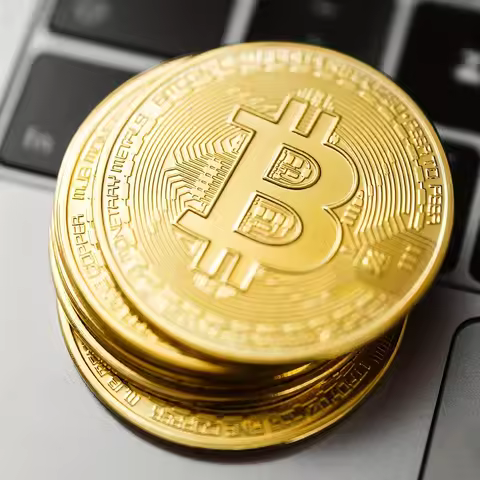 Bitcoin Coins - Gold coins, commemorative coins, protective collectible gifts.1pcs