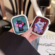 Silicone Case for Apple Watch case Series s9 8 7 6/5/4/3/2/SE Soft TPU Cover Protector iWatch Cases 44MM 40MM 38MM 42MM 41MM 45MM apple watch Ulrta 49mm