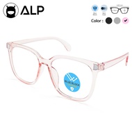 [โค้ดส่วนลดสูงสุด 100] ALP Computer Glasses แว่นกรองแสง Vintage Style แว่นคอมพิวเตอร์ แถมผ้าเช็ดเลนส์ กรองแสงสีฟ้า Blue Light กันรังสี UV UVA UVB ALP-BB0039