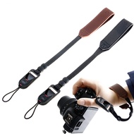 Camera Wrist Strap Leather Hand Grip Rope Belt For Canon R100 R50 M50II M6 M10 M200 Nikon Z5 Z6 Z7II Z30 Z50 ZF ZFC Quick release Hand Strap