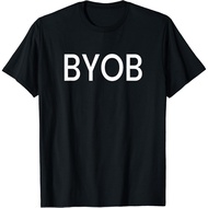 BYOB Adult T-Shirt Fashion Tops for Men Latest Trendy Short Sleeve Distro Models PremiumOriginal