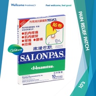 Salonpas Pain Relieving Patch - 10's