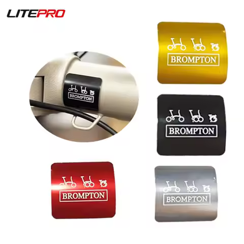 Litepro For Brompton Bike Cable Rub Guard Top Tube Sticker Folding Bicycle Frame Scratch Protection 