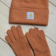 Carhartt Hart găng tay mũ hai mảnh tuyết làm việc quần áo thủy triều thẻ mùa thu và mùa đông dày giữ