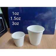1oz 1.5oz 3oz paper sampling cup white sample cup/paper cup/small cup/test cup